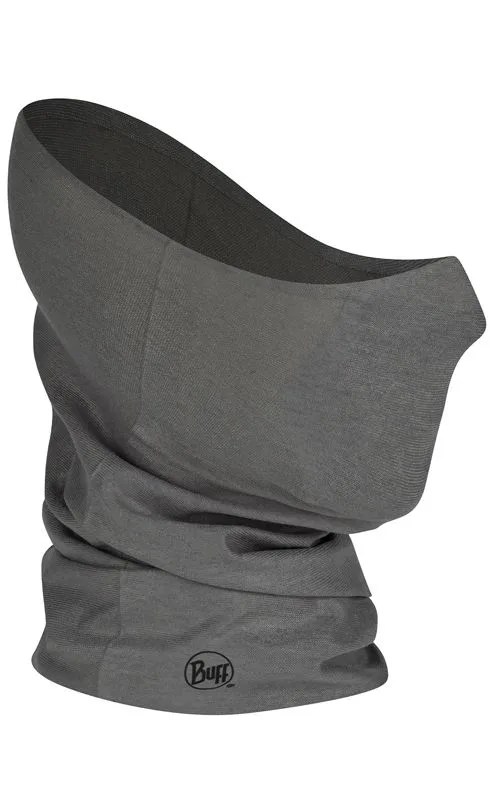 a gray neck gaiter