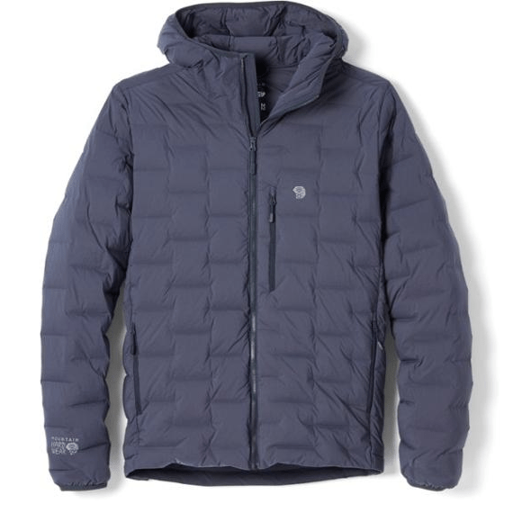 A down jacket