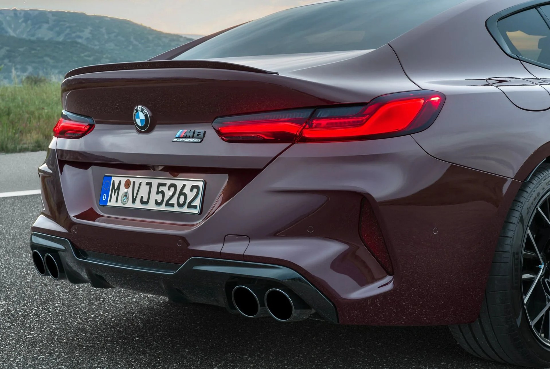 bmw m8 competition exhaust gear patrol lead full