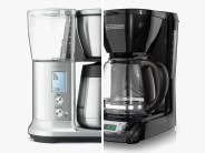 two coffee makers