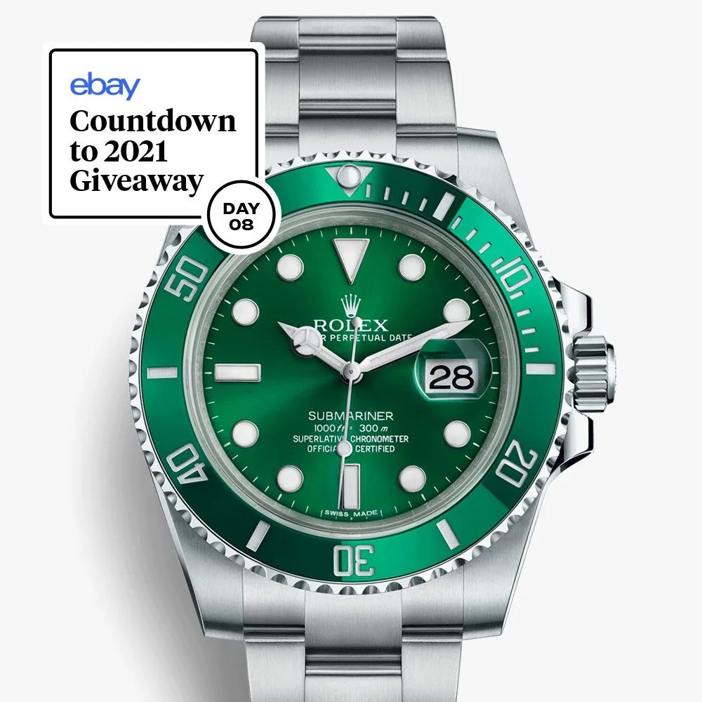 ebay watch giveaway countdown to 2021