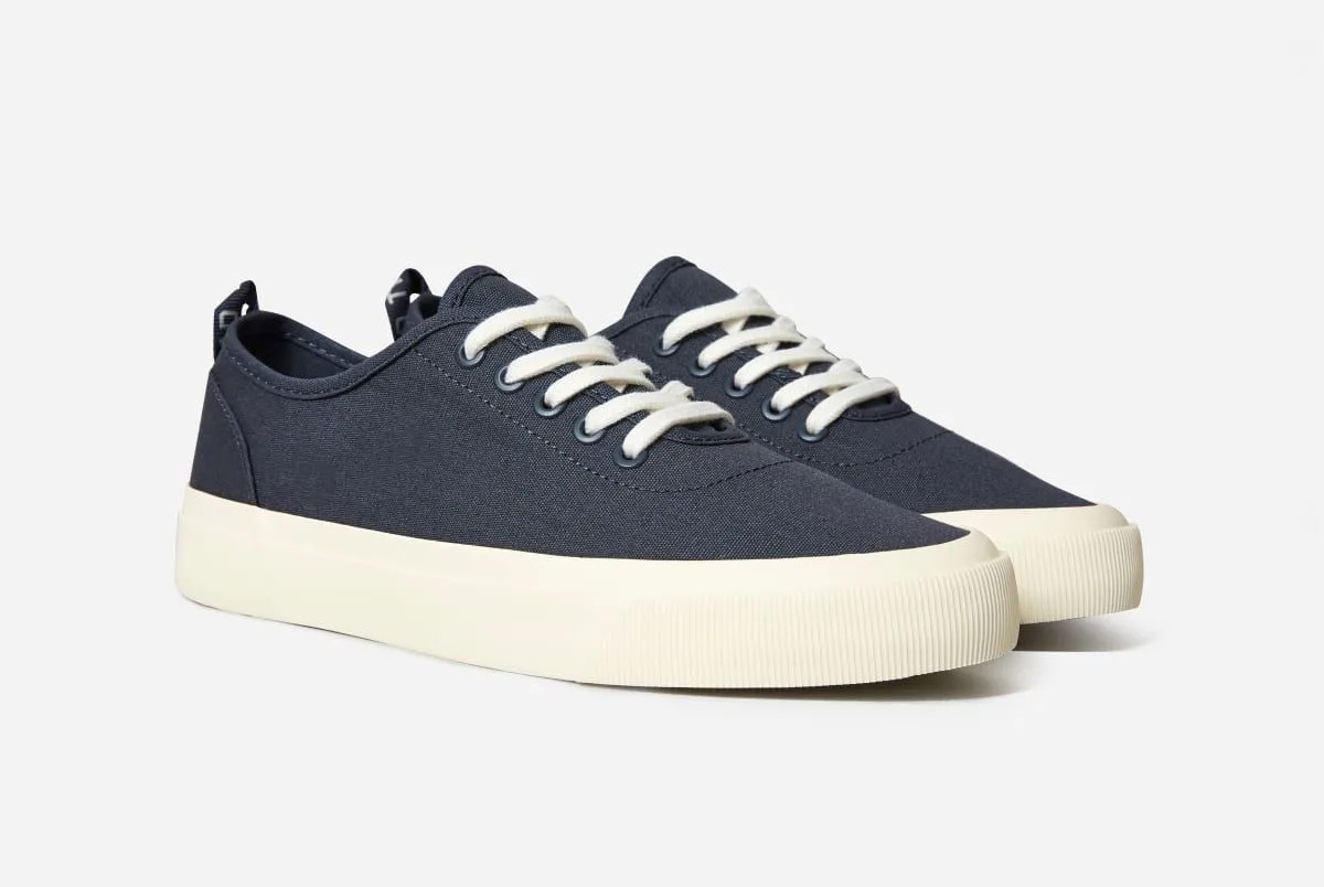 navy sneakers
