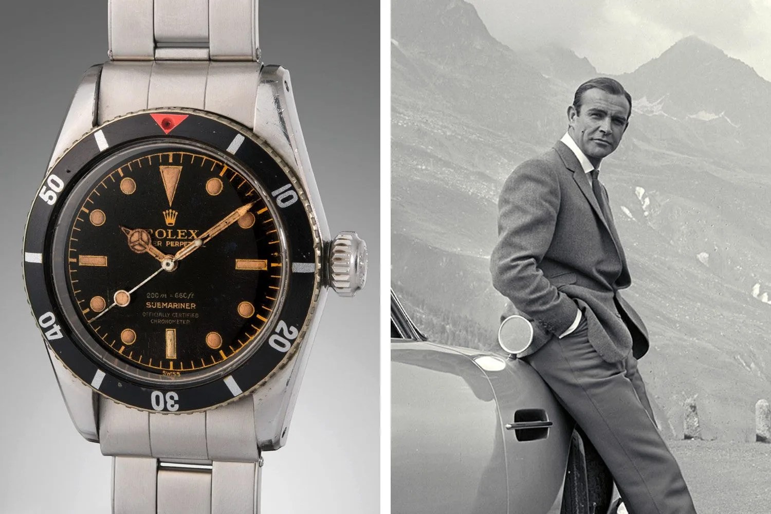 sean connery james bond rolex