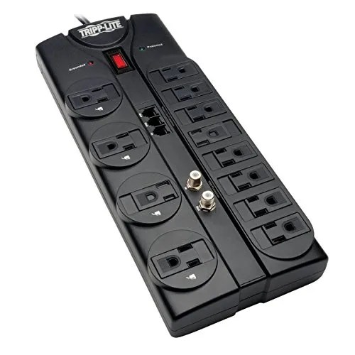 a black surge protector