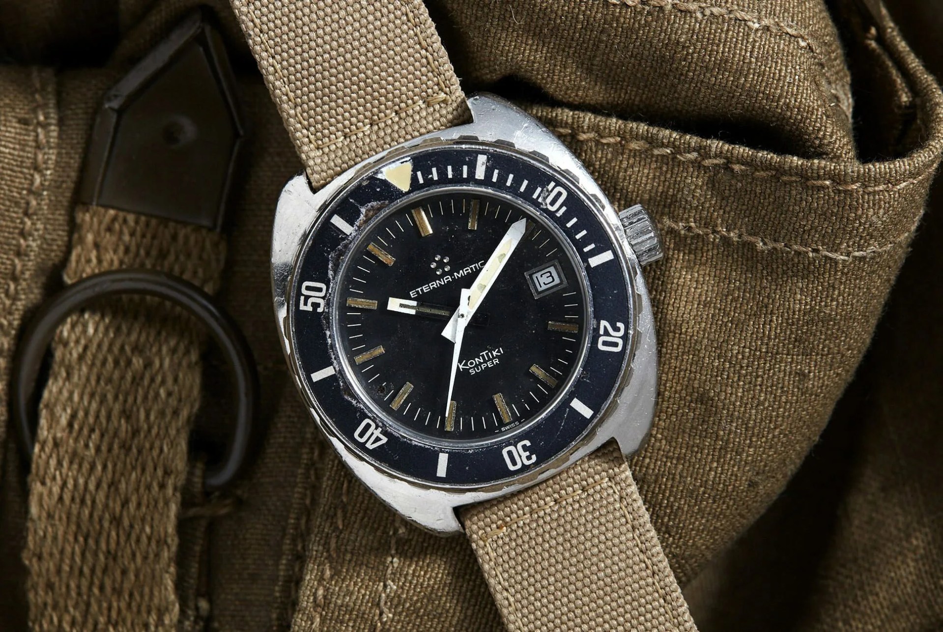 elite naval commandos wore this vintage military watch gear patrol lead full