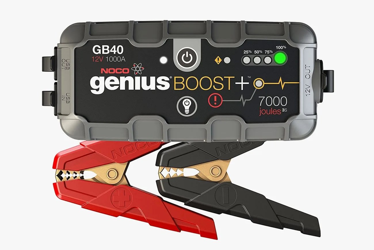 portable car jump starters gear patrol noco gb40