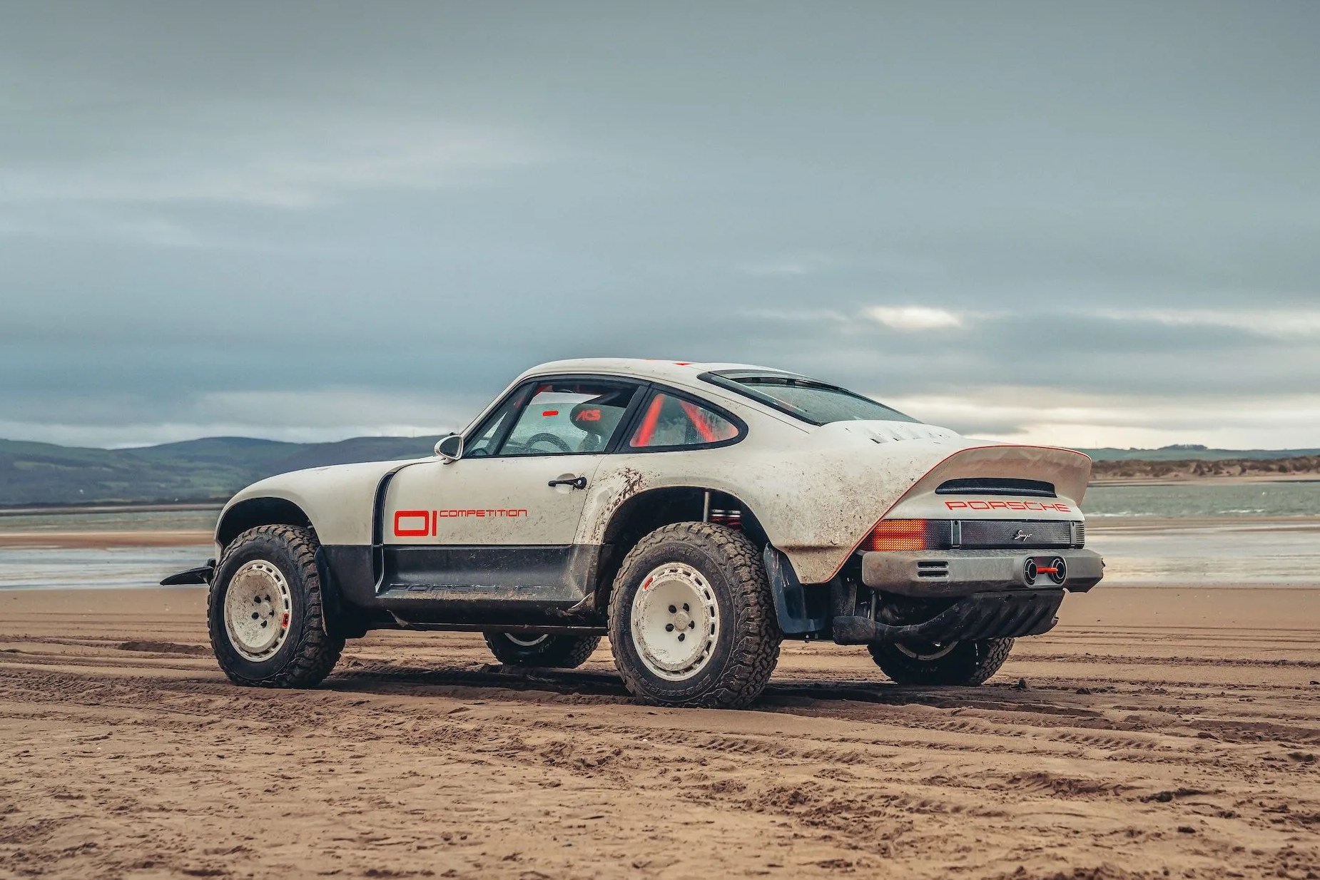 singer vehicle design off road porsche 911 rally car
