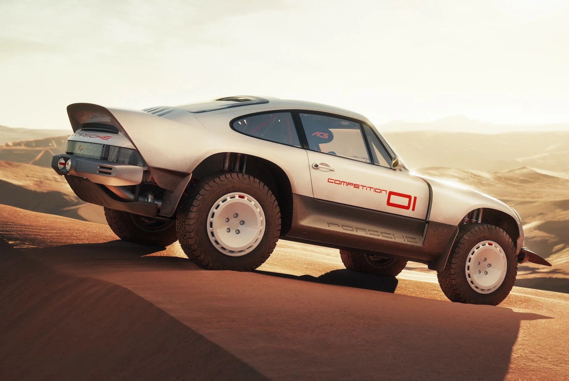 singer vehicle design off road porsche 911 rally car