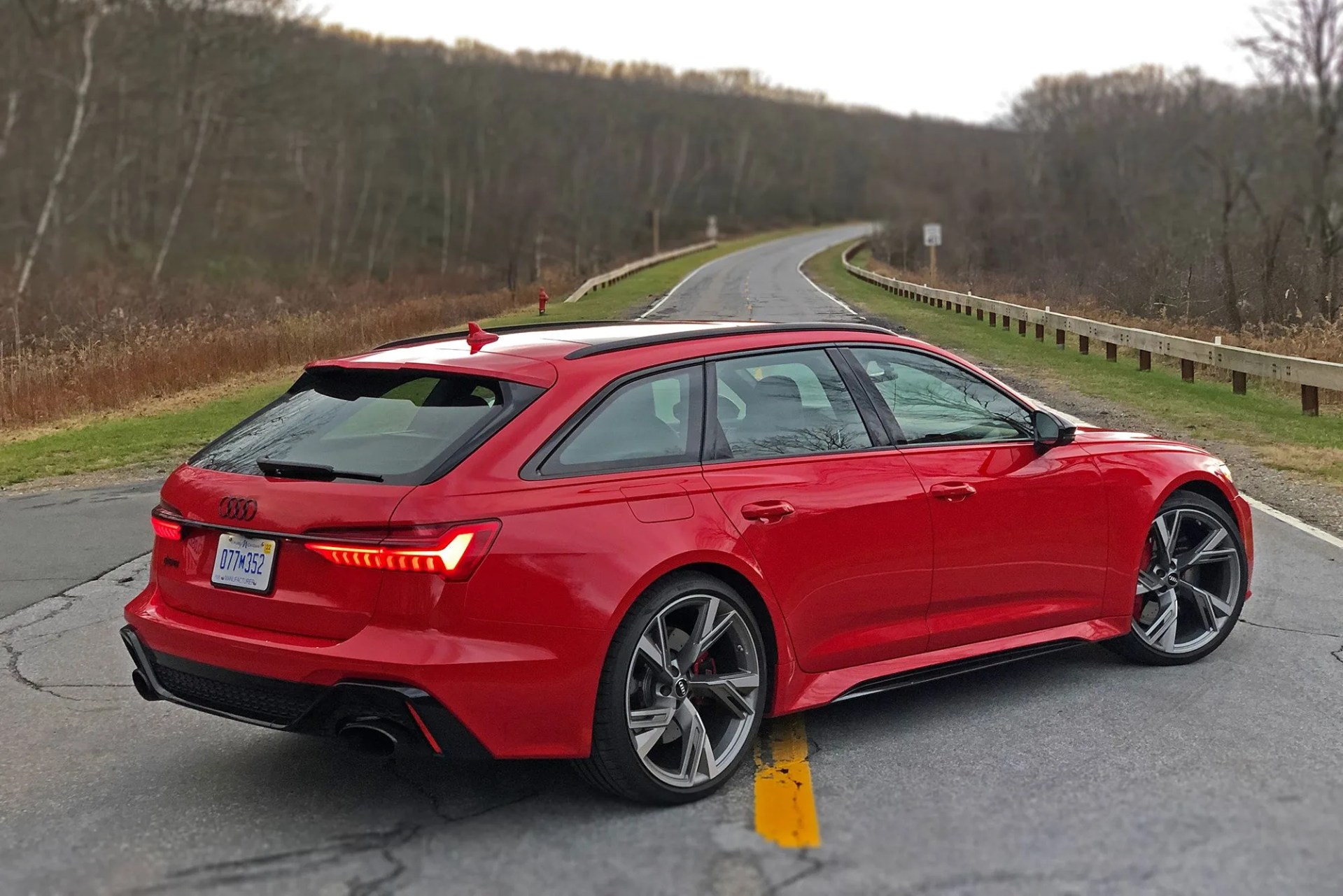 audi rs 6 avant red 2021