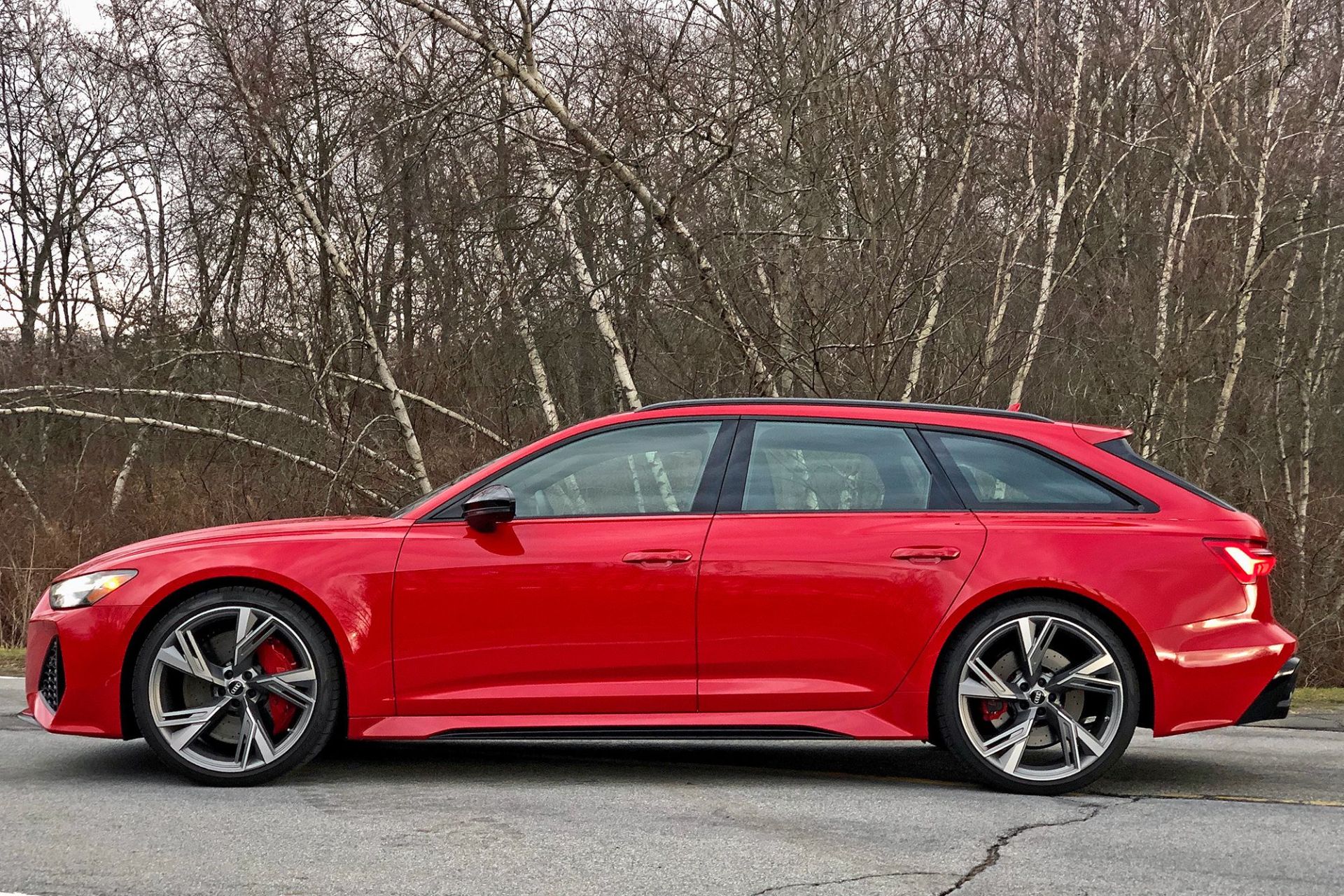 audi rs 6 avant red 2021