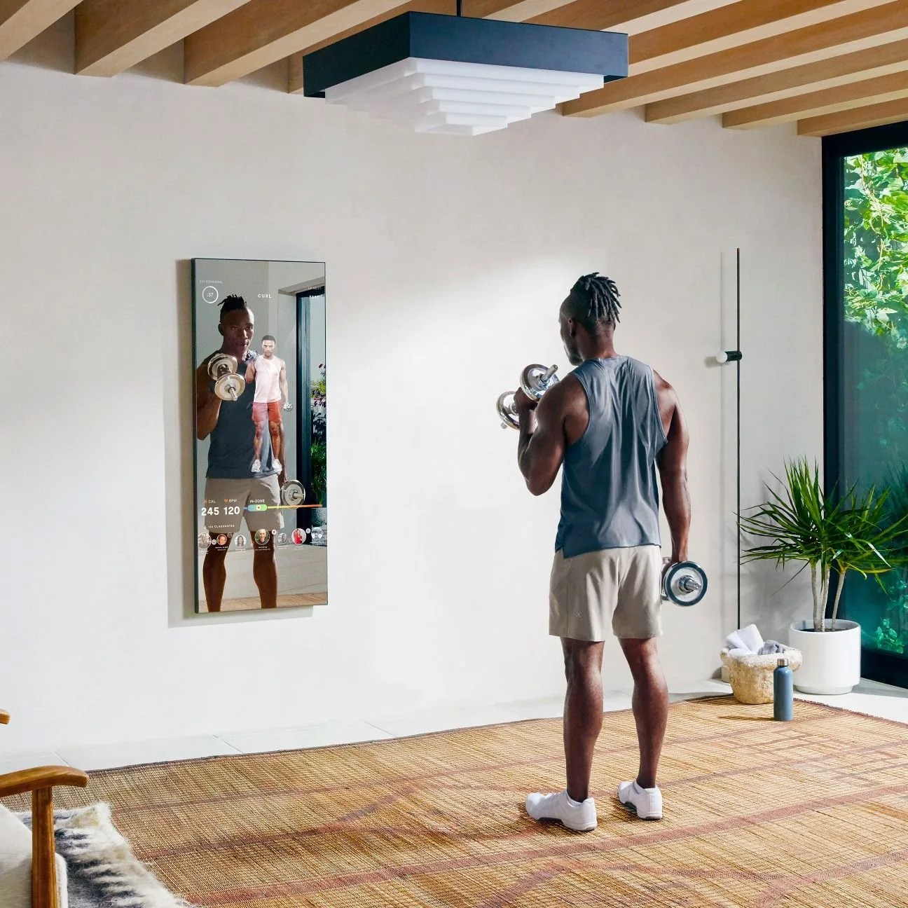 mirror home fitness gym
