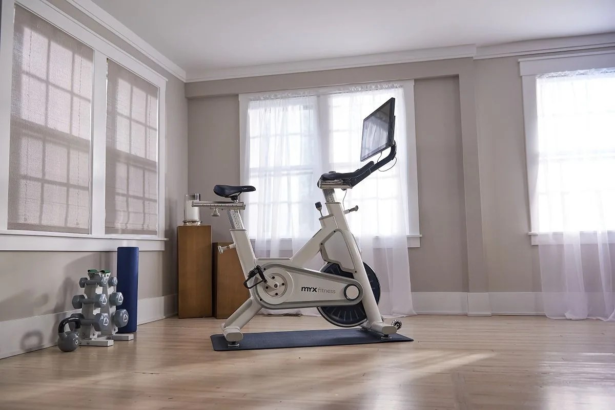 an exercise bike