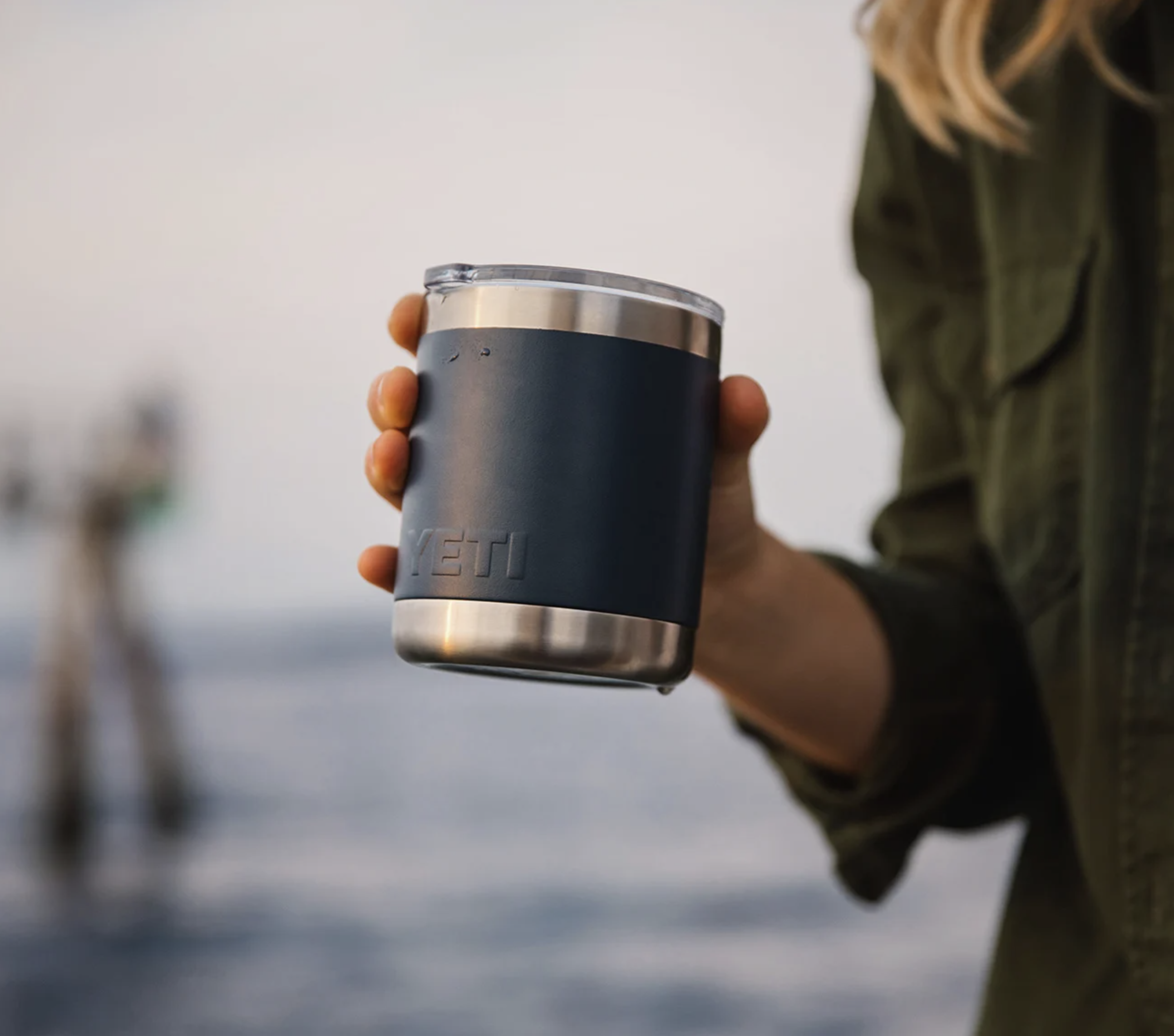 a yeti mug