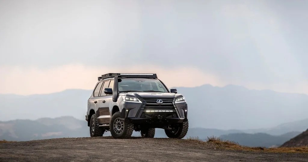 lexus j201 lx 570 off road overland concept