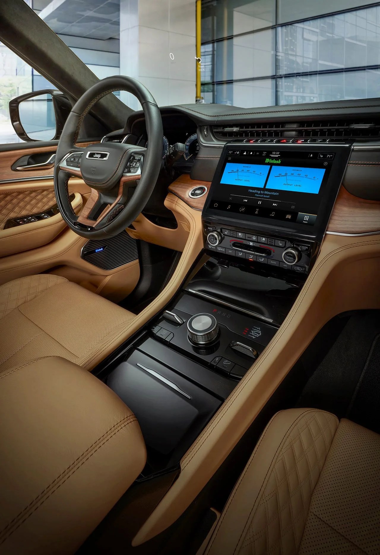 grand cherokee l infotainment unit
