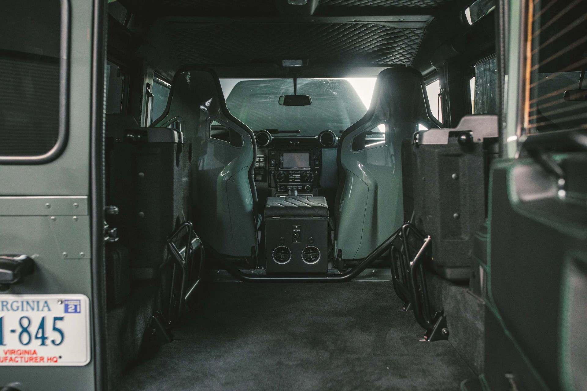 twisted defender interior 90 land rover