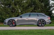 audi rs 6 avant nardo gray side