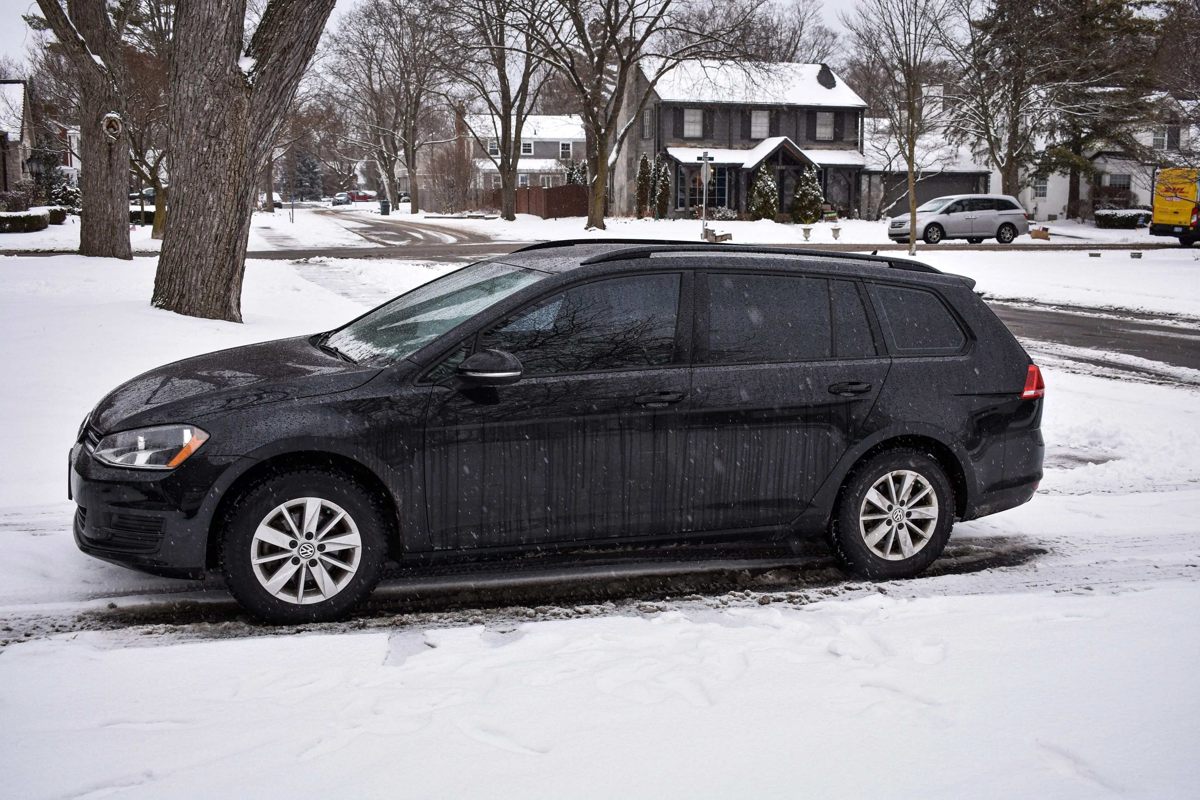 vw golf sportwagen with nokian tires