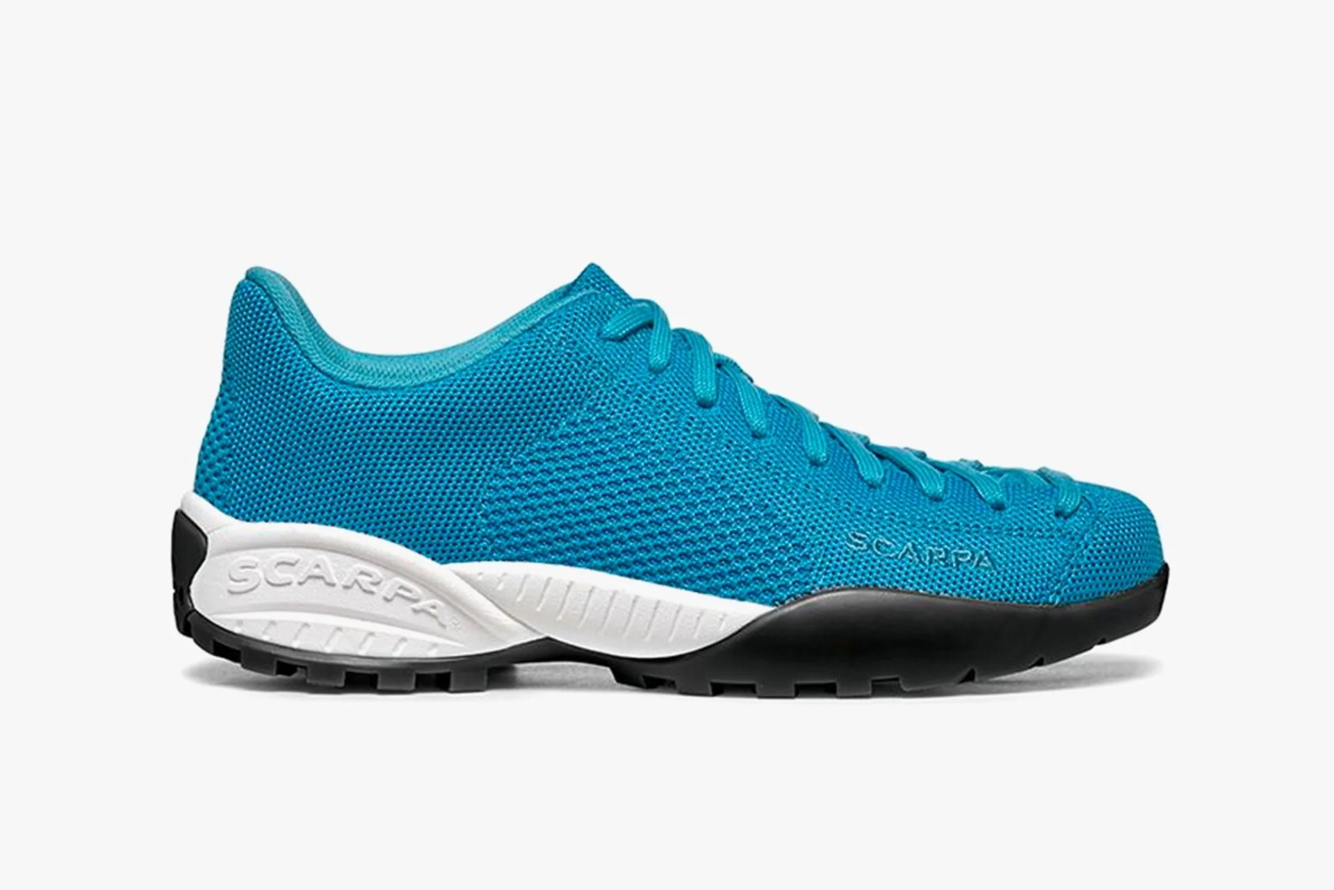 a blue shoe