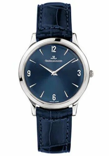 jaeger lecoultre platinum blue dial master ultra thin limited edition 145679s