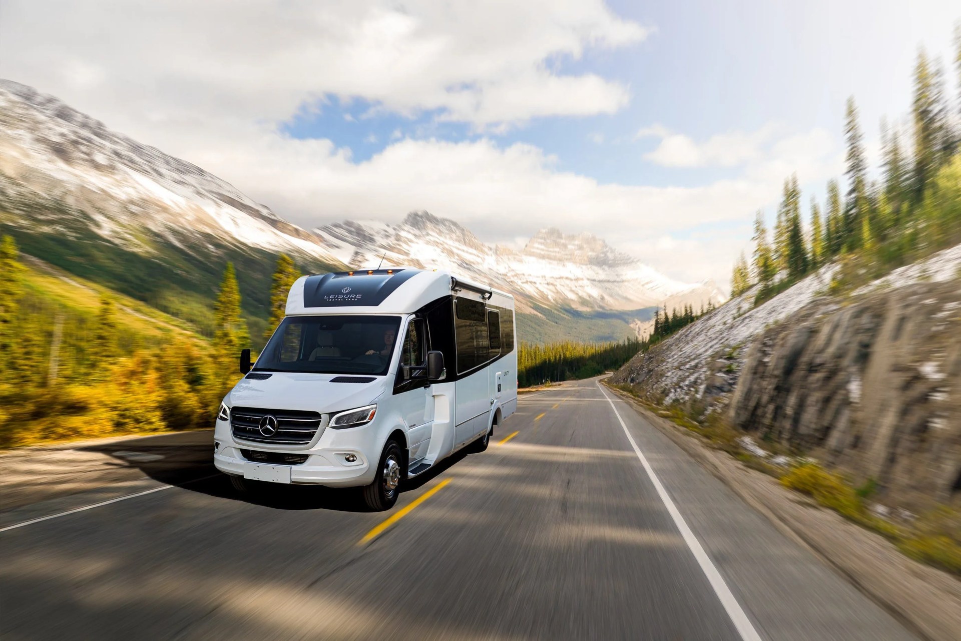 unity leisure travel van camper