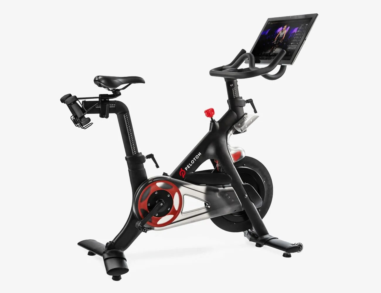4-Trainers-Share-Their-Home-Gym-Essentials-gear-patrol-David-Reavy-Peloton-Bike