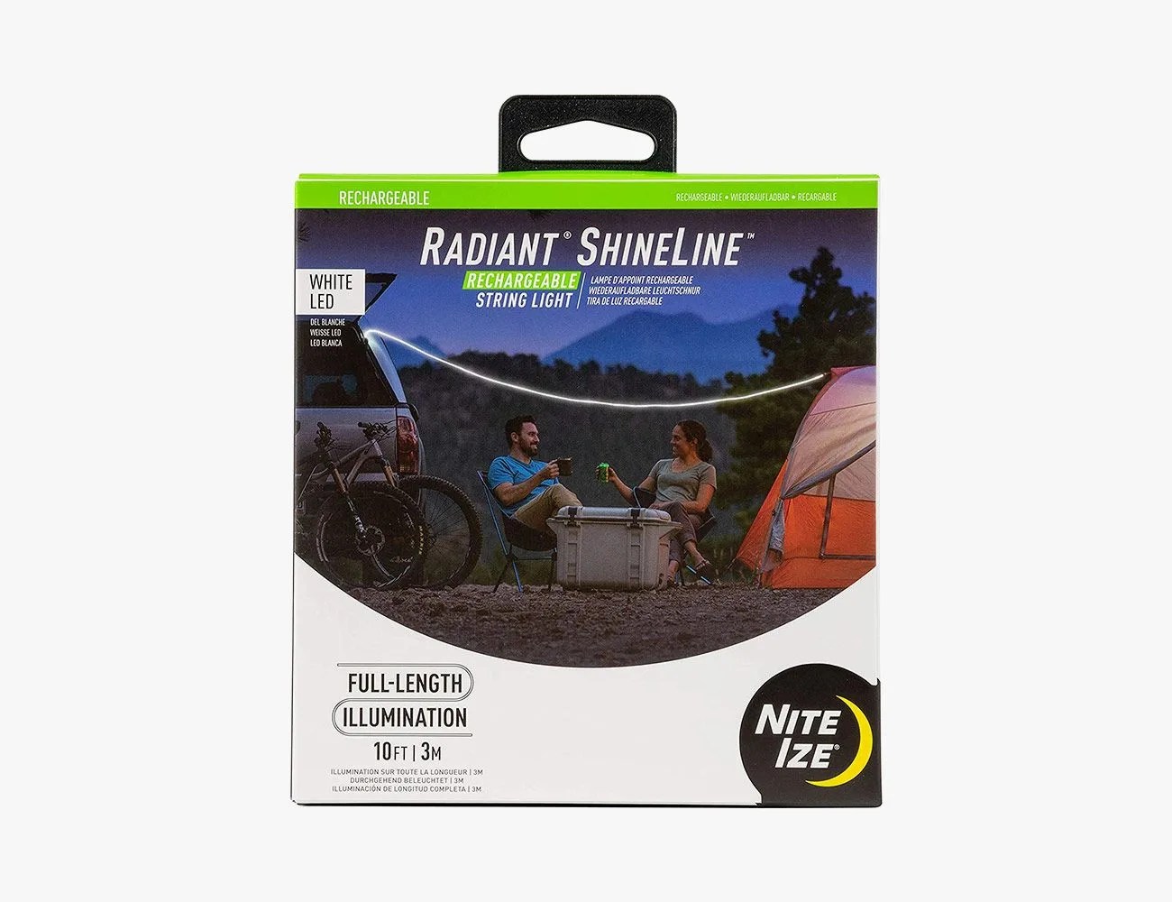 nite ize radiant rechargeable shineline