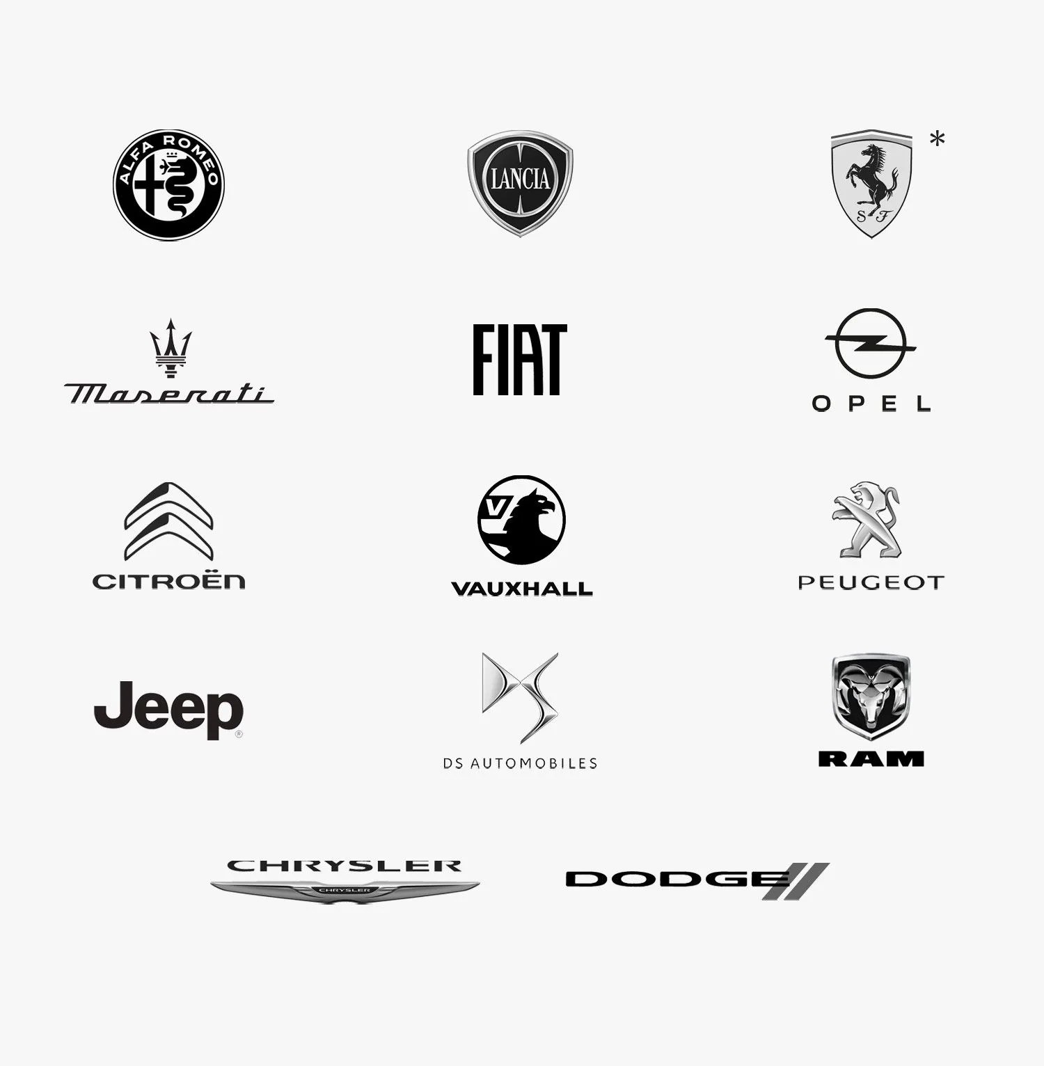 car brands stellantis