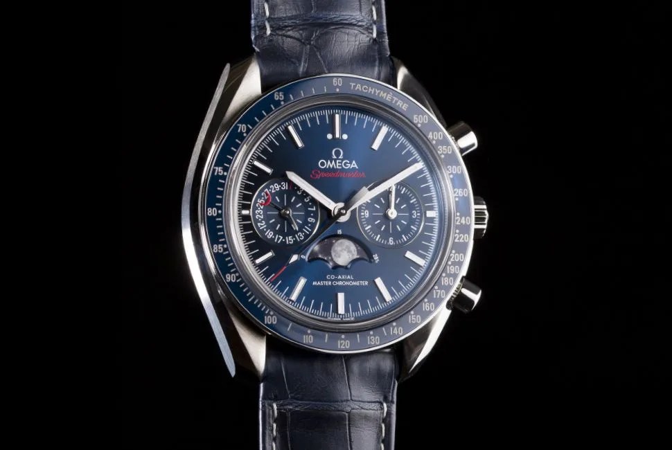 gear patrol omega speedmater moon phase lead full2