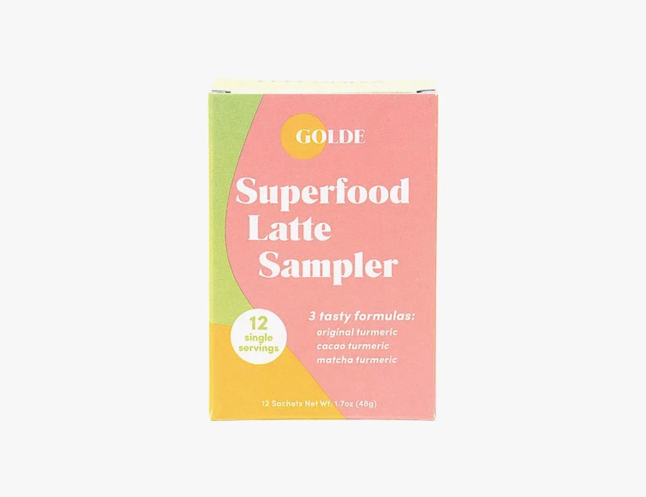 golde superfood latte sampler