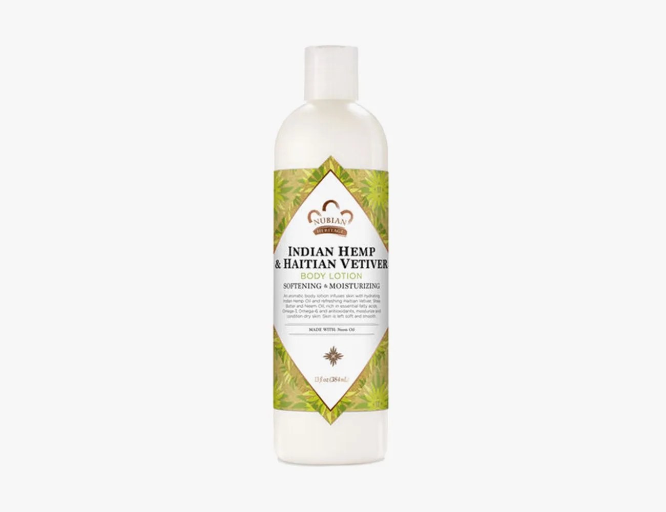 nubian heritage indian hemp haitian vetiver body lotion