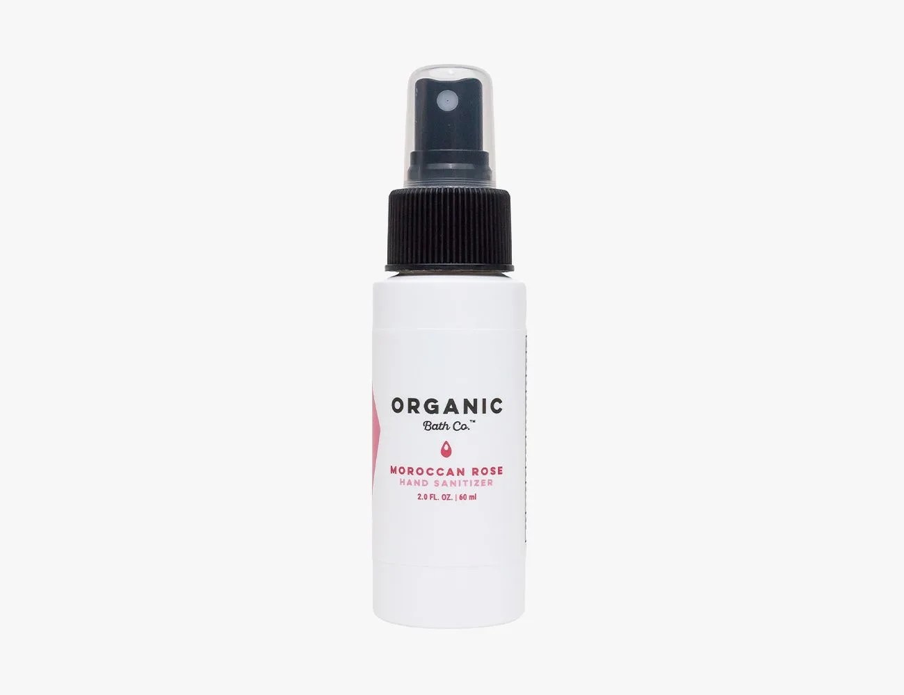 organic bath co moroccan rose hand sanitizer