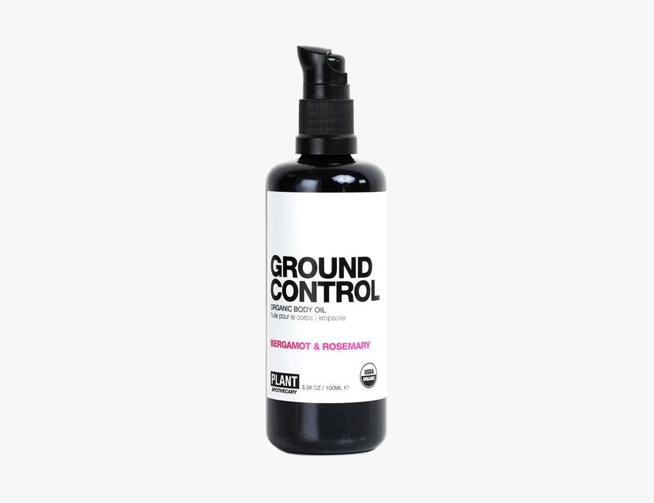 plant apothecary ground control certified organic body oil