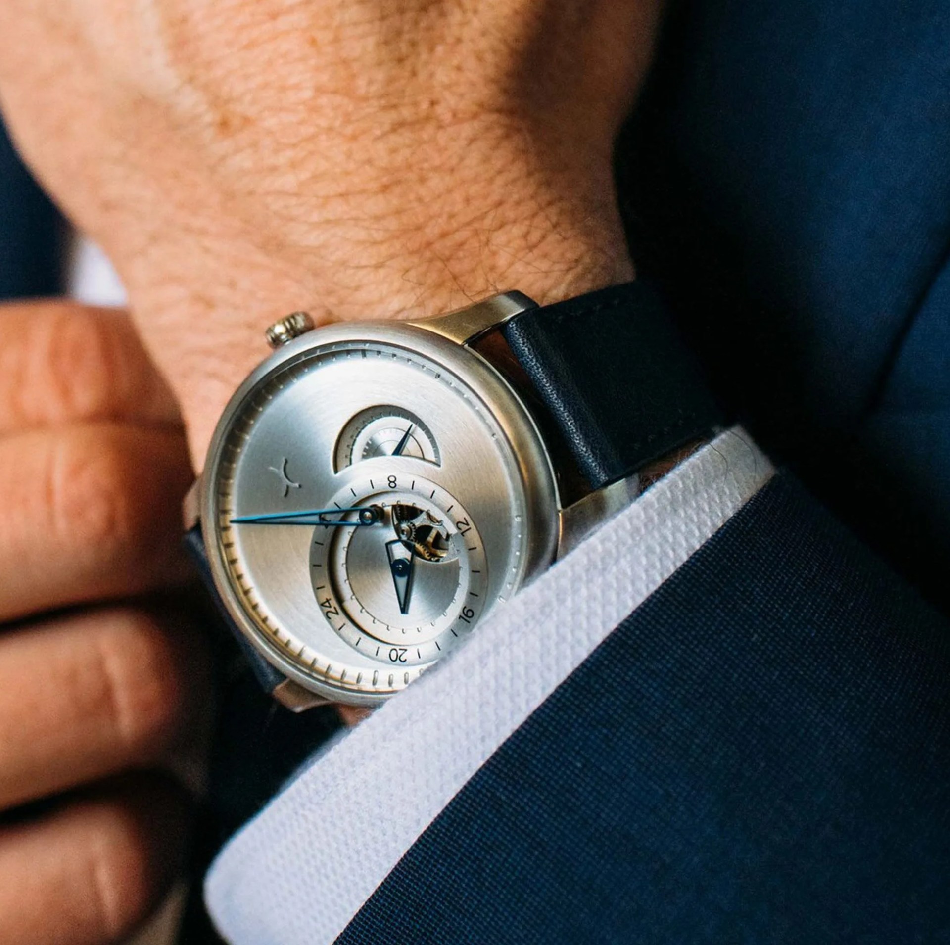 xeric regulator automatic silver bullet watch