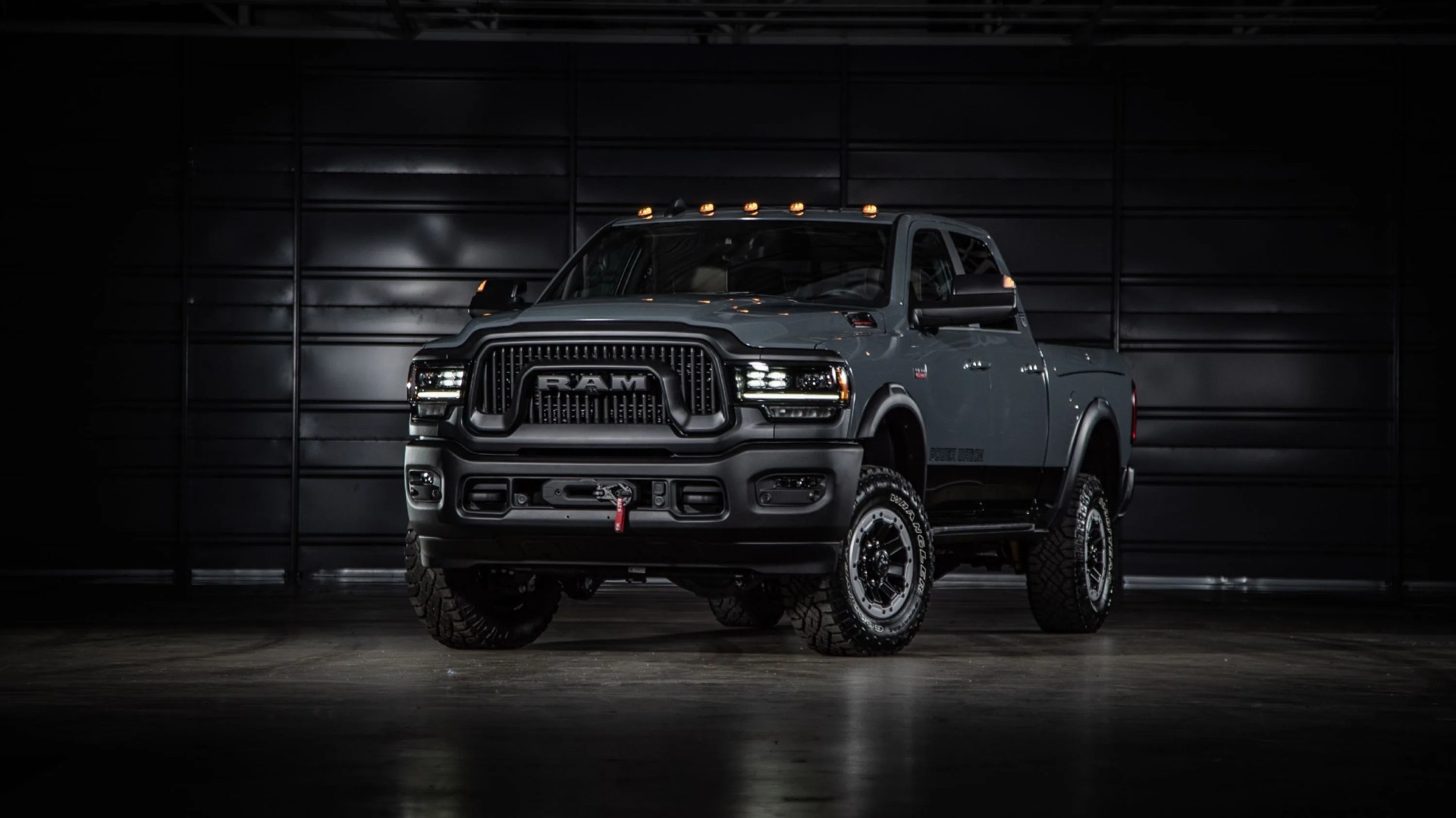2021 ram power wagon 75th anniversary edition front 34