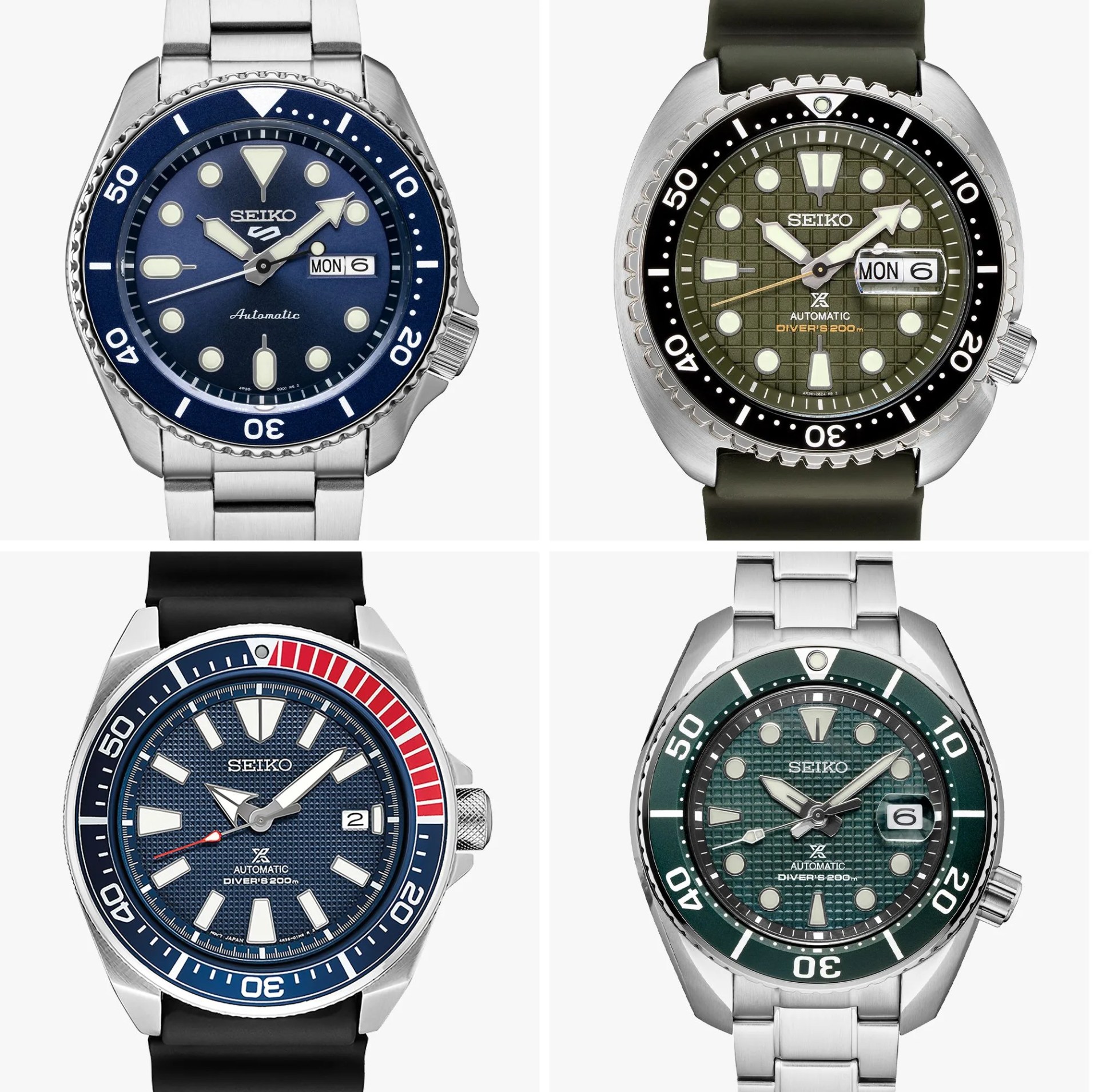 seiko dive watches