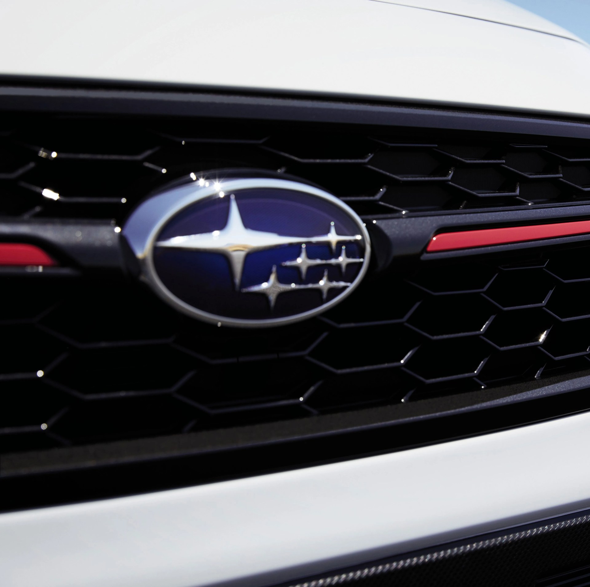 subaru sti grill
