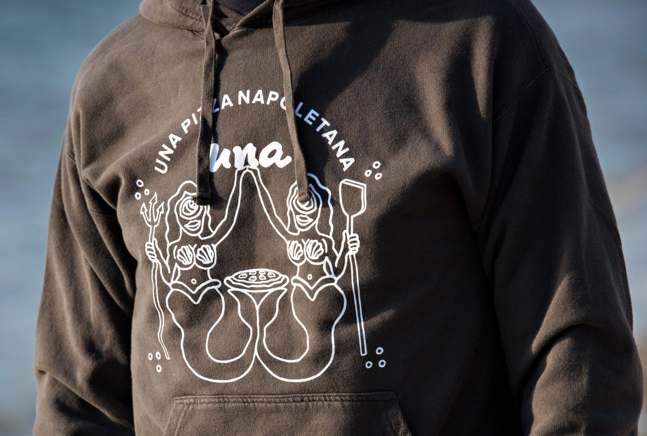 hoodie with branding