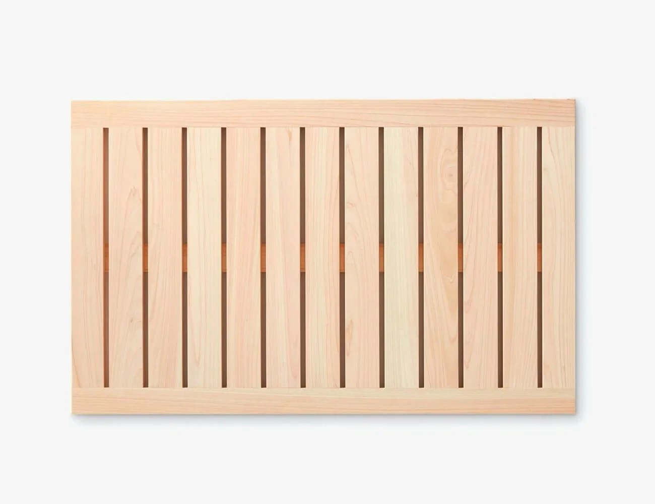 wood bath mats gear patrol okawa hinoki