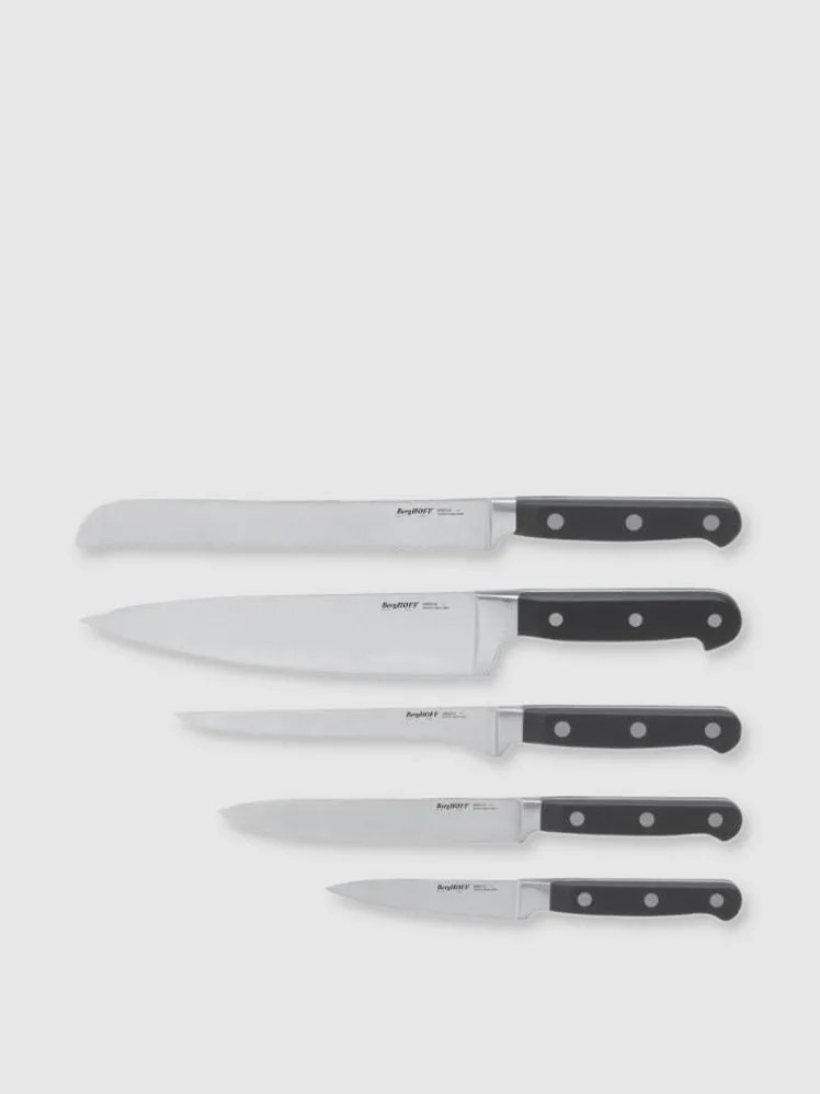 berghoff contempo 5pc german steel knife set