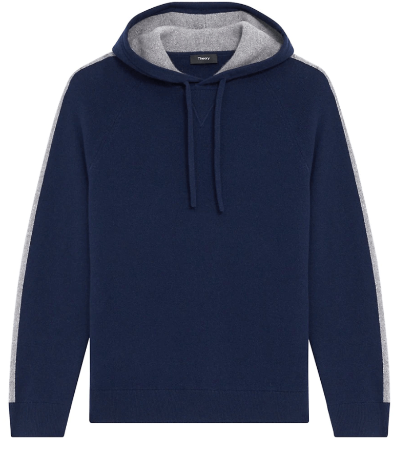 Theory
Side Stripe WoolCashmere Hoodie