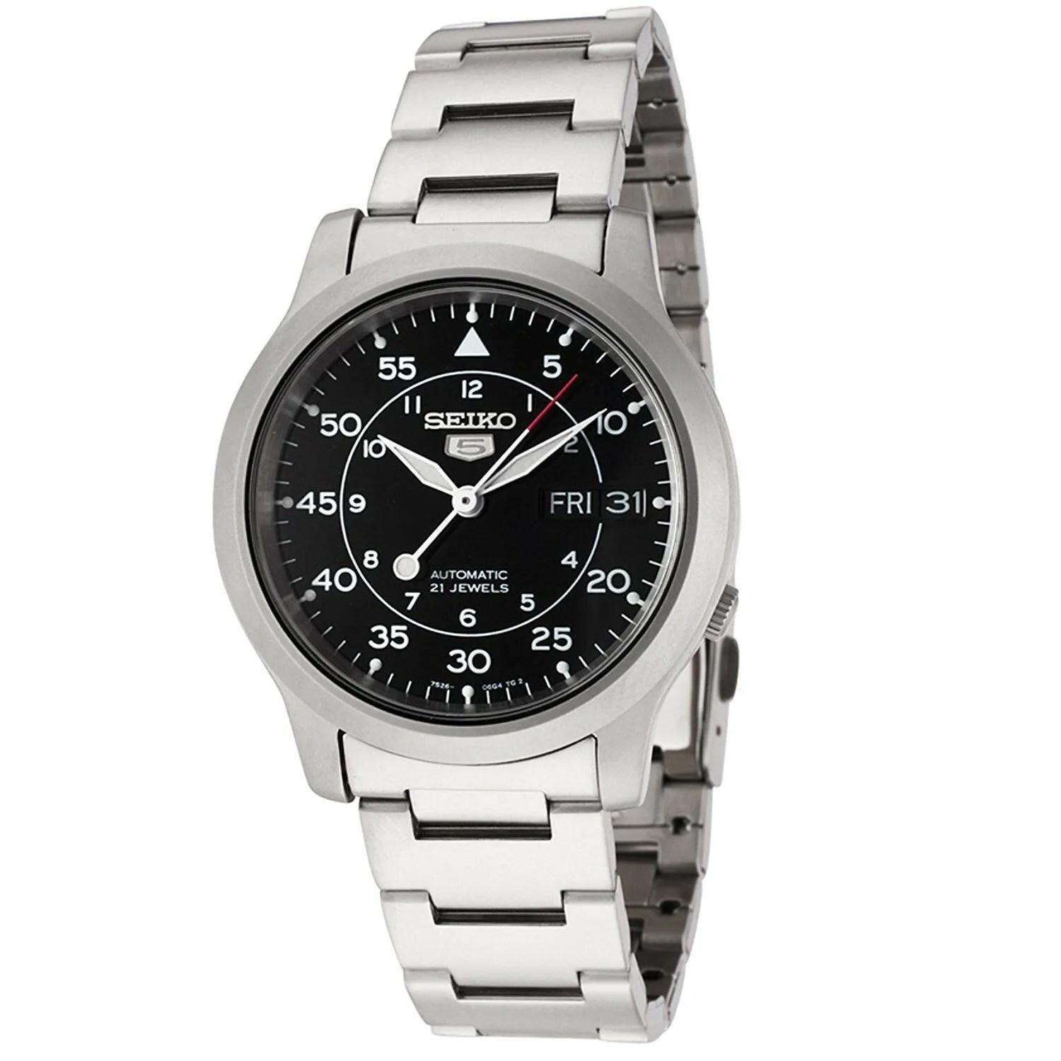 seiko 5 snk on bracelet