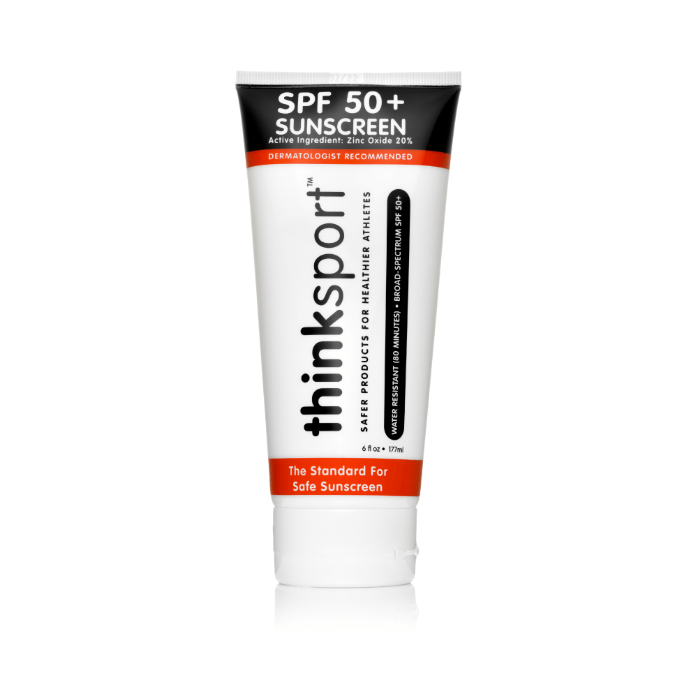 a white tube of sunscreen