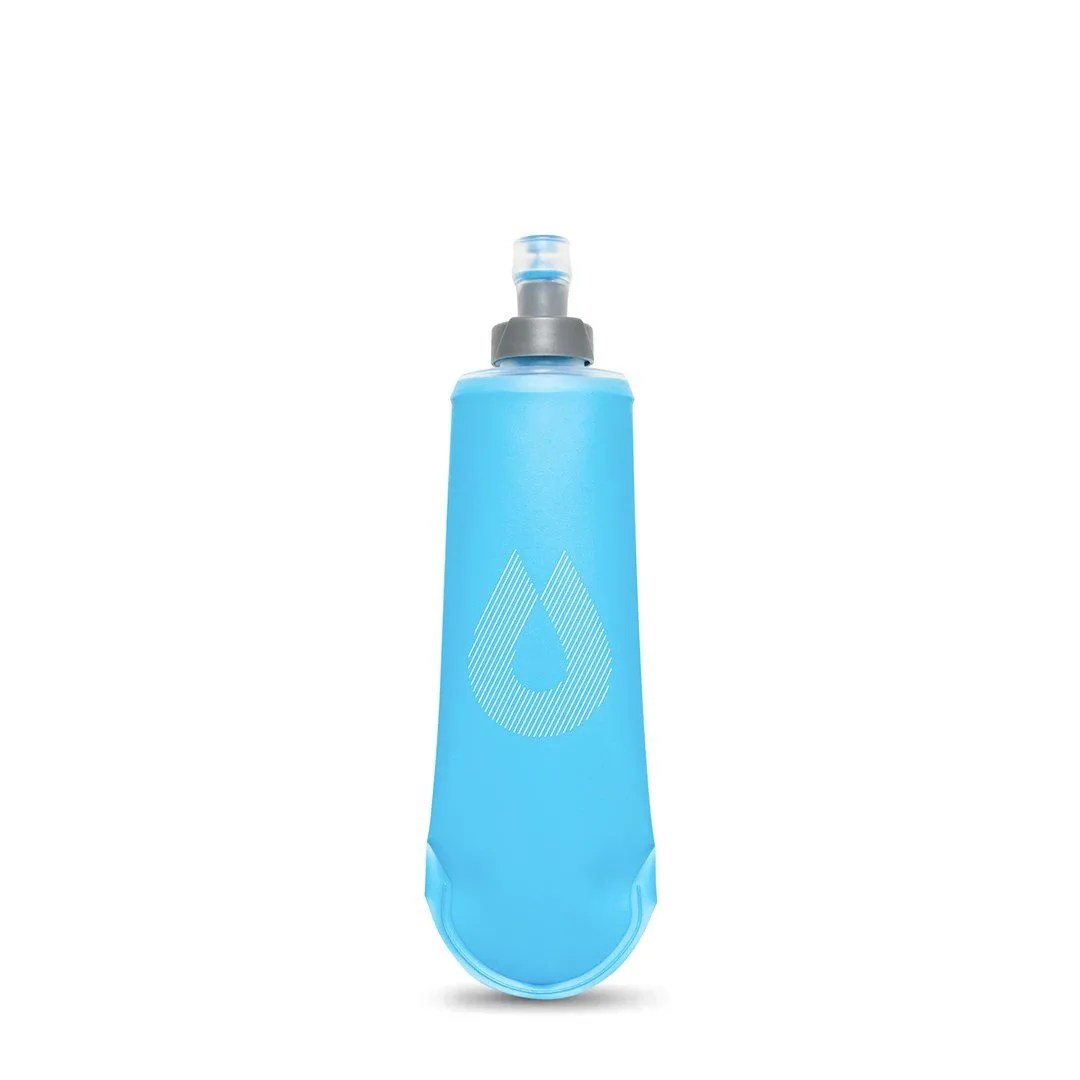 a blue soft flask