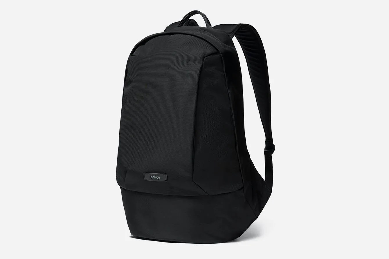 black backpack