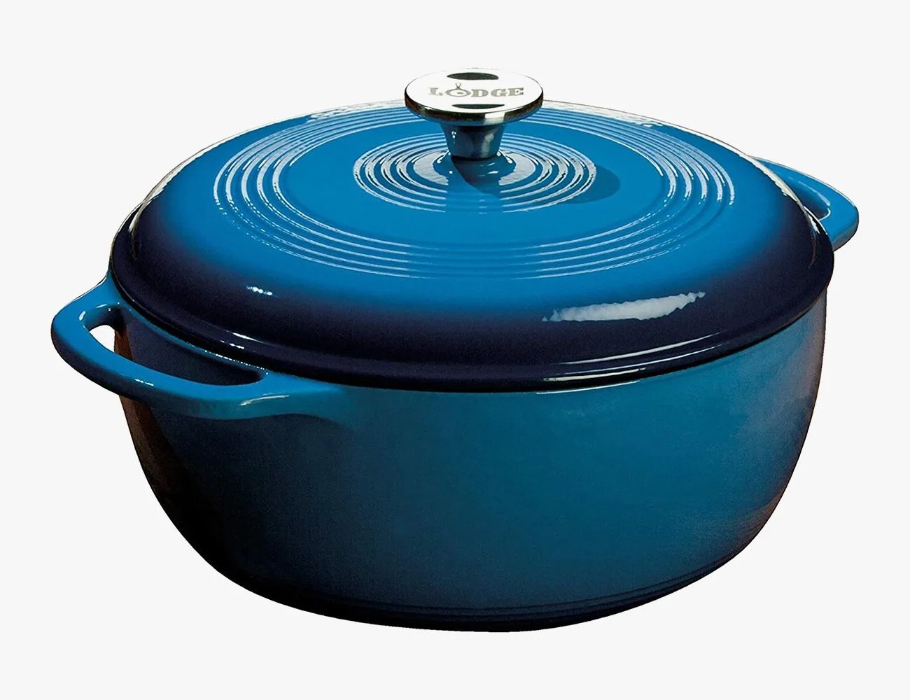 Lodge 6-Quart Enameled Cast Iron Dutch Oven