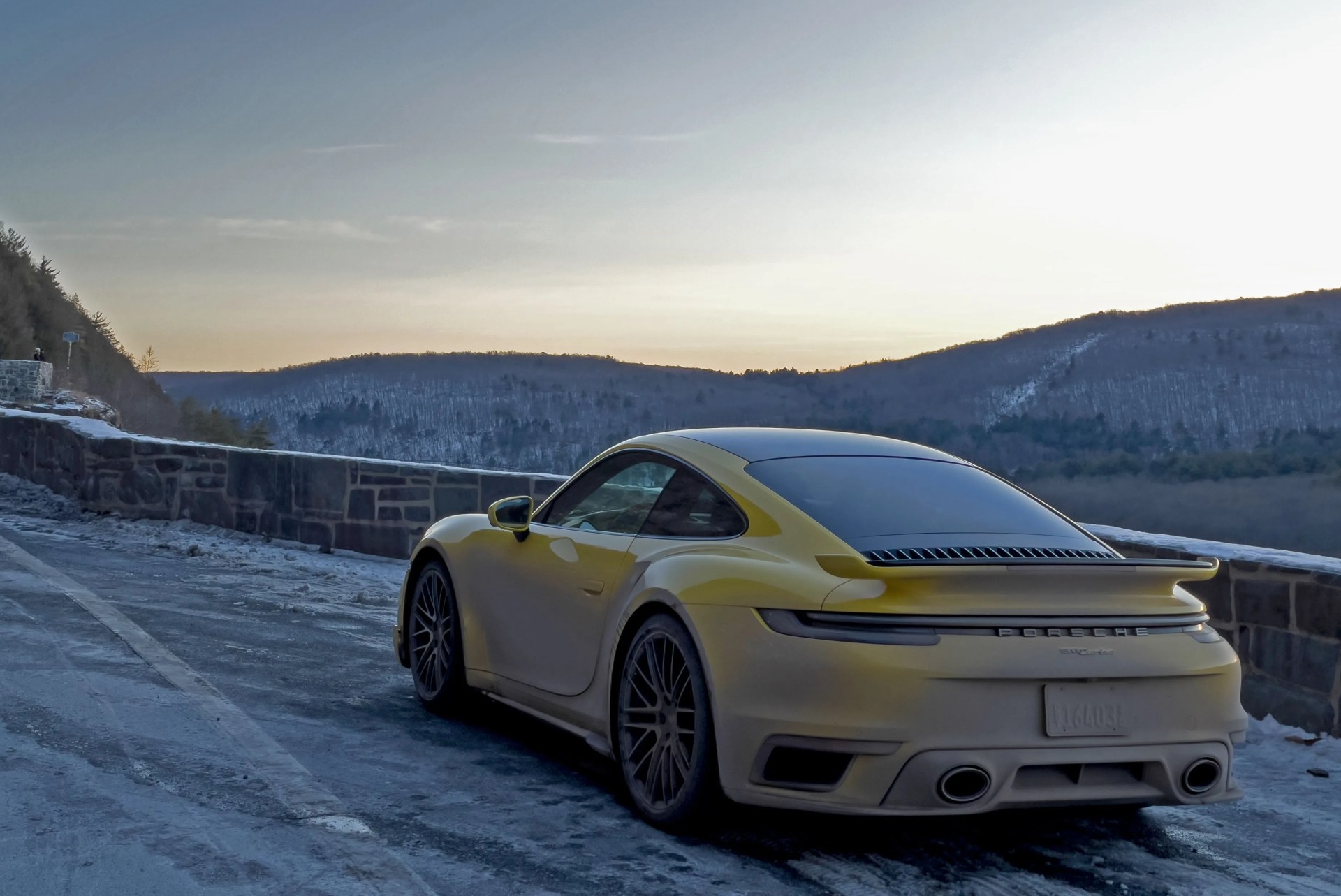 2021 porsche 911 turbo yellow