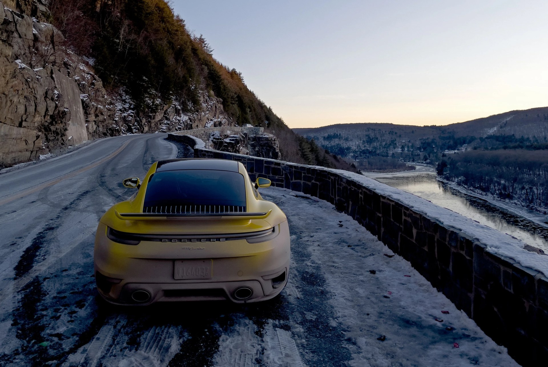 2021 porsche 911 turbo yellow