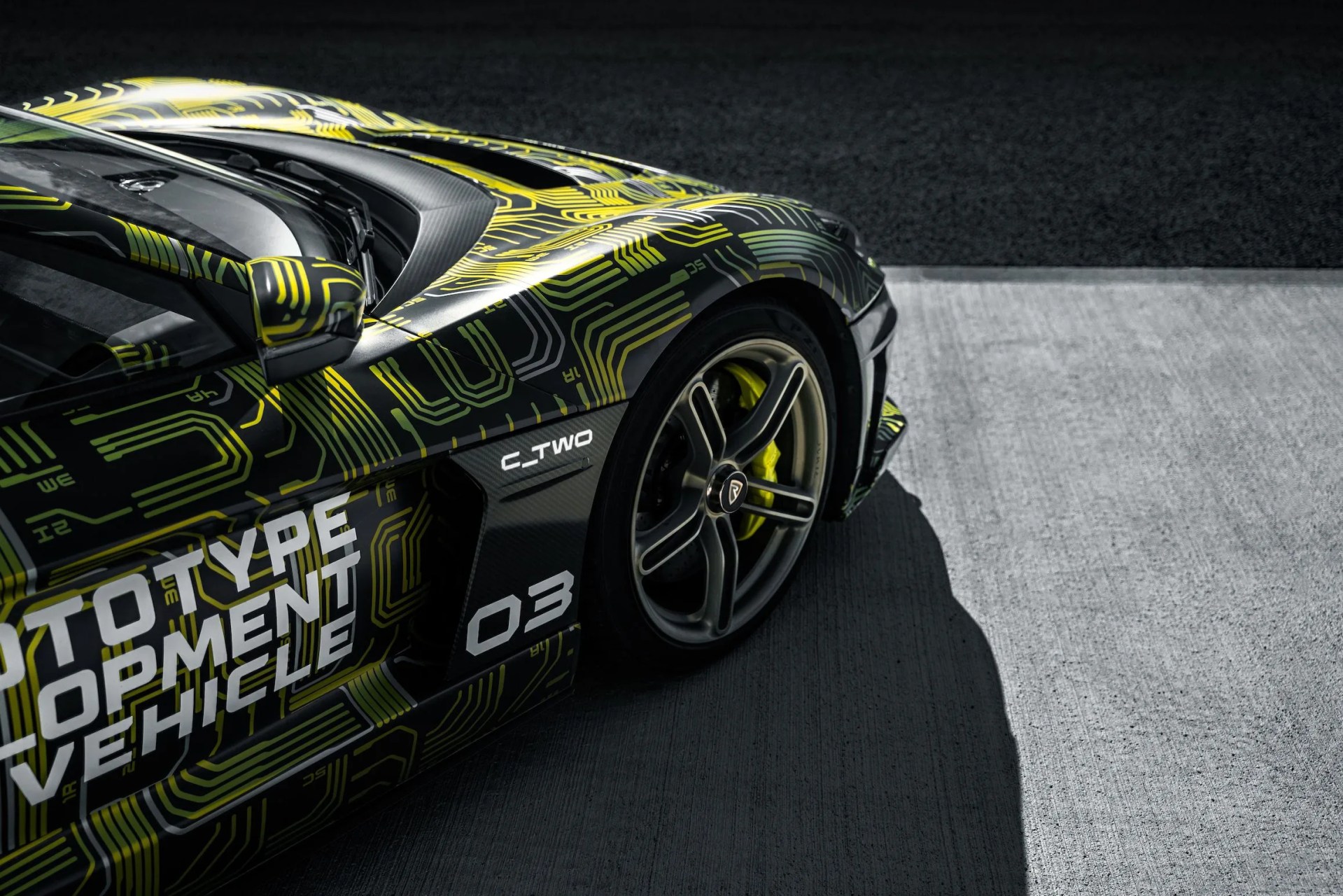 rimac prototype car