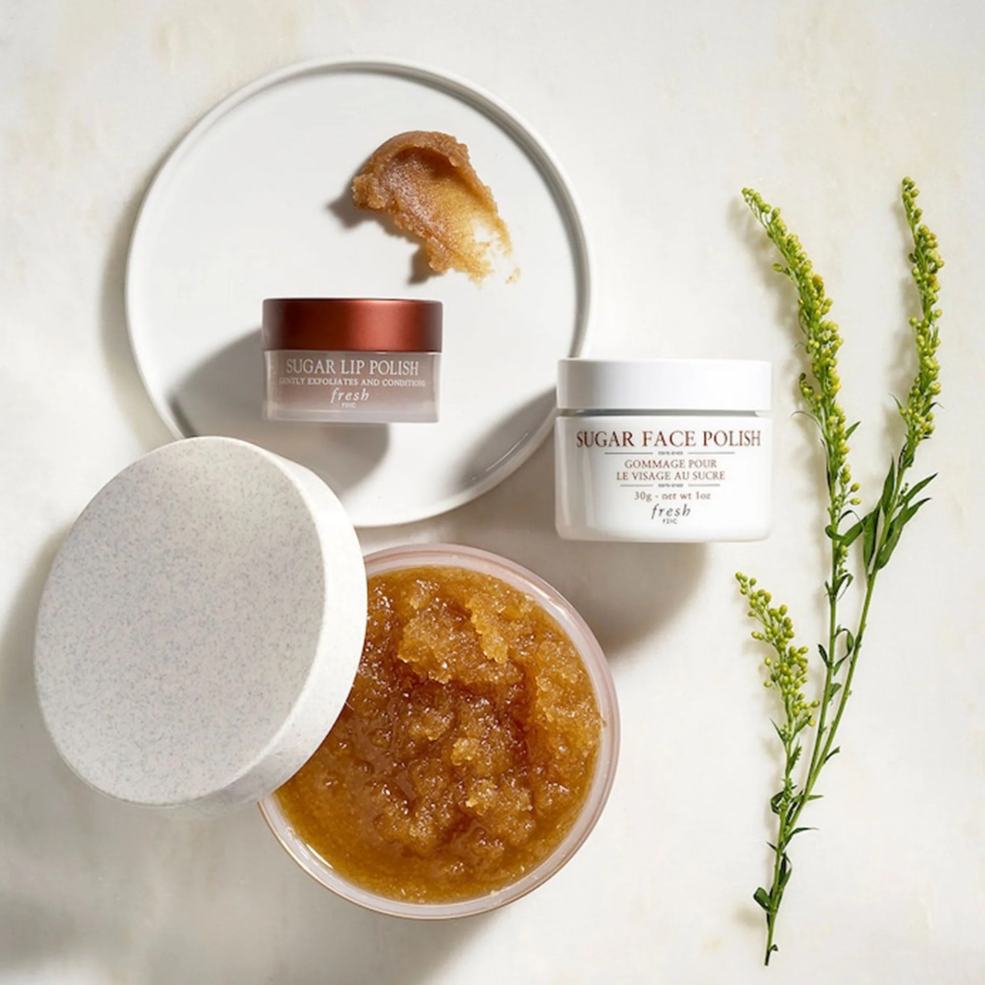 fresh brown sugar body polish